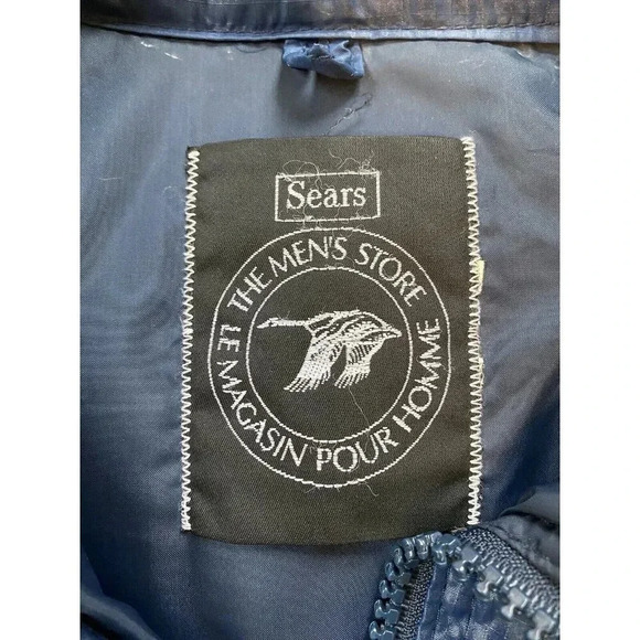 Men's Blue Puffer Jacket - Picture 8 of 16